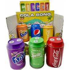 Soda Can Water Pipe Display 6ct 